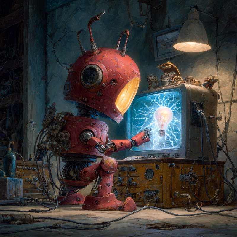 The Curious Machine: When AI Agents Learn to Wonder